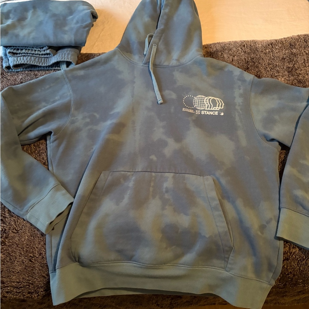 Stance Teal Hoodie and Joggers
